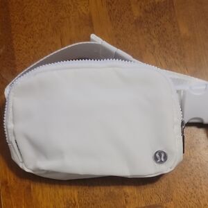Lululemon Athletica White Belt Bag